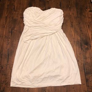 White cocktail dress